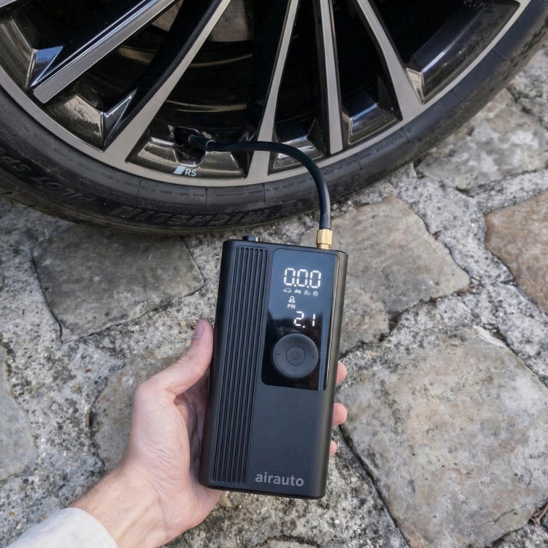 Air Auto Plus™ – Compresseur d’air intelligent portable