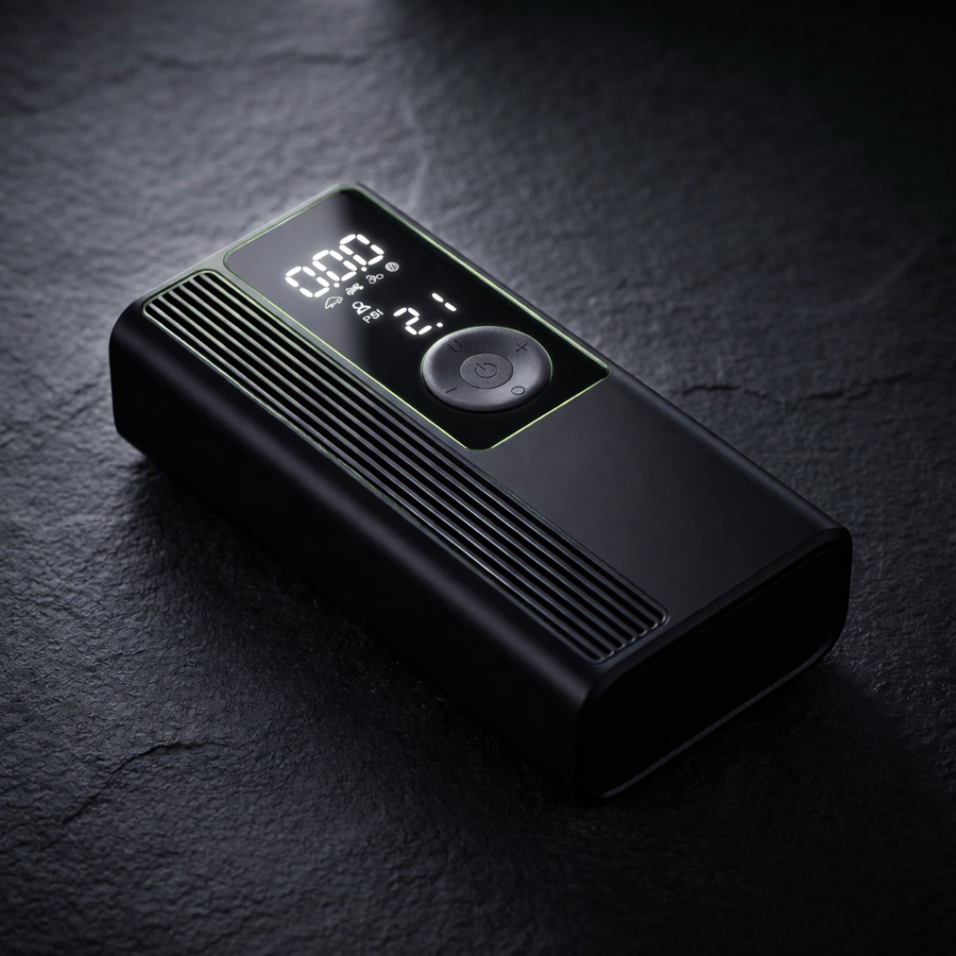 Air Auto Plus™ – Compresseur d’air intelligent portable