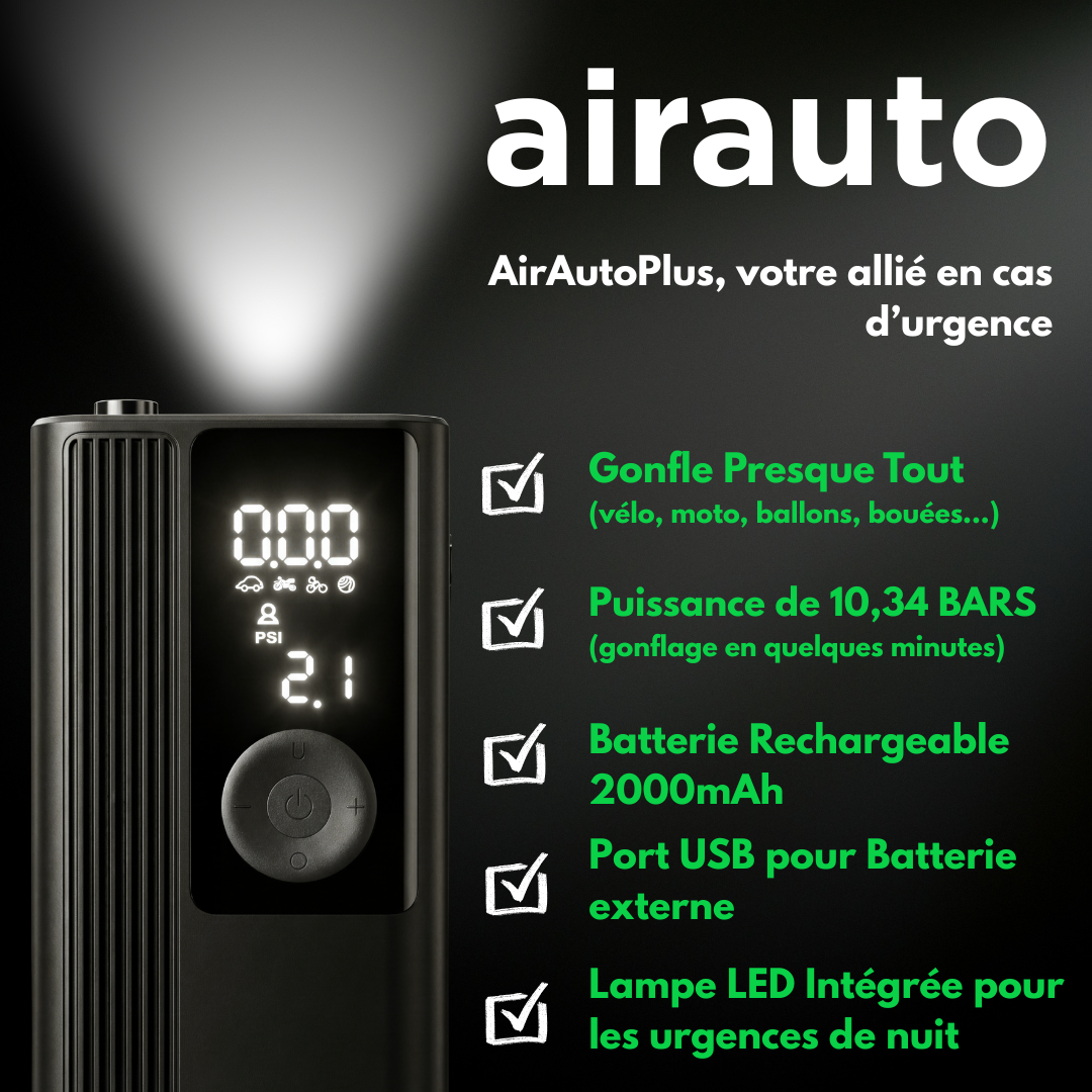 Compresseur d'Air Portable AirAuto